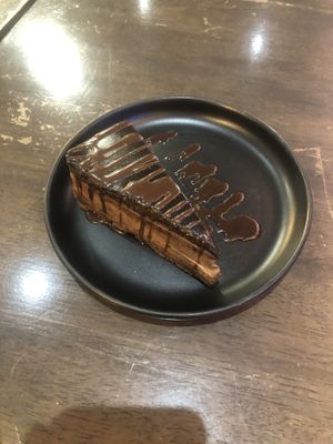 worst chocolate cake ever  at Veganerie - Silom in Bangkok