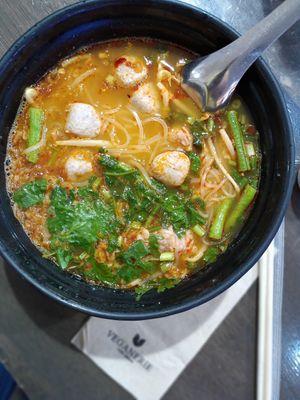 Tom Yam Noodle at Veganerie - Silom in Bangkok