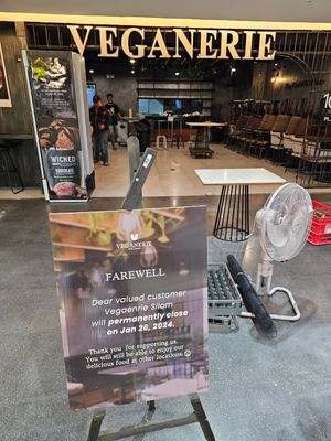 closed at Veganerie - Silom in Bangkok