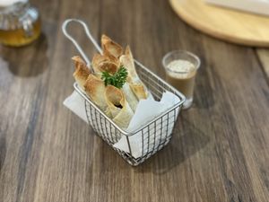 Spinach sticks - Veganerie (Silom), Bangkok  at Veganerie - Silom in Bangkok