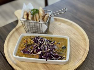 Chickpea curry - Veganerie (Silom), Bangkok  at Veganerie - Silom in Bangkok