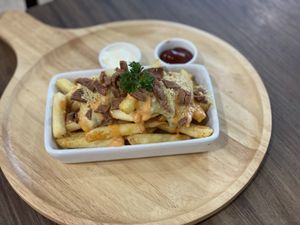 Cheesy fries - Veganerie (Silom), Bangkok  at Veganerie - Silom in Bangkok
