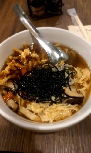 Tofu Udon at Veganerie - Silom in Bangkok