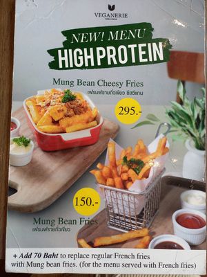 New menu items at Veganerie - Silom in Bangkok