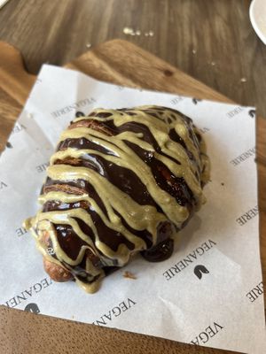 Chocolate pistachio croissant   at Veganerie - Silom in Bangkok
