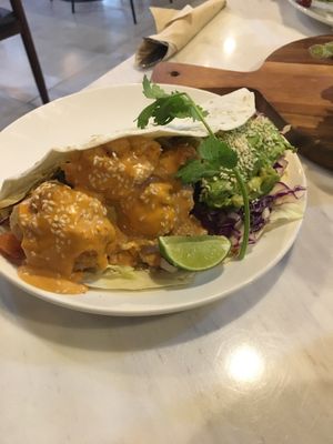 Christmas Wrap at Veganerie - Silom in Bangkok