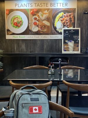 Inside at Veganerie - Silom in Bangkok