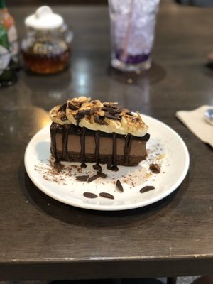 Chocolate cake at Veganerie - Silom in Bangkok