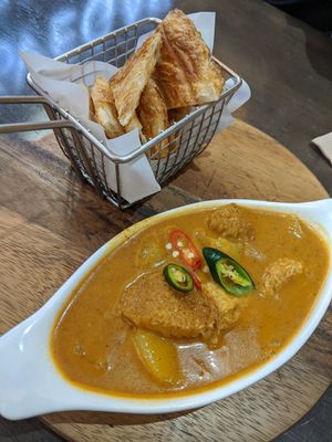 Massaman Curry at Veganerie - Silom in Bangkok
