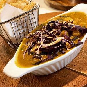 Coconut curry at Veganerie - Silom in Bangkok