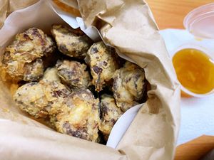 Vegan Fried Chicken  at Veganerie - Silom in Bangkok