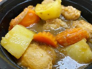 Vegan Kutsu Curry Rice Bowl at Veganerie - Silom in Bangkok