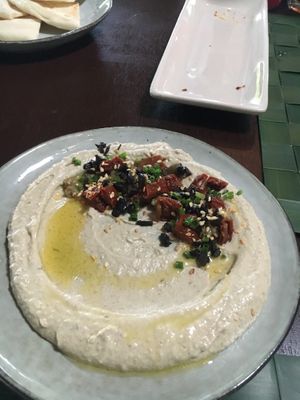 Baba ganoush  at Bravo Restaurant in Siargao