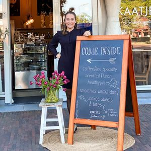  at Kaatje's Bakery Cafe in Bergen