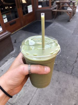 Matcha shake  at Daily Fuel in Portland