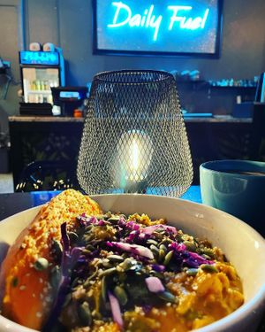 The Sweet Heat Bowl at Daily Fuel in Portland