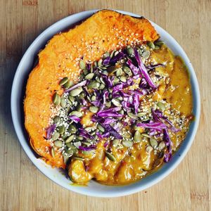 The Sweet Heat Bowl.
#Veganuary at Daily Fuel in Portland