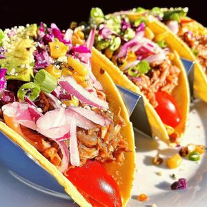 Braised Jackfruit Tacos!
@DailyFuelPDX at Daily Fuel in Portland