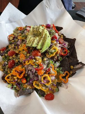 Super nachos  at Daily Fuel in Portland