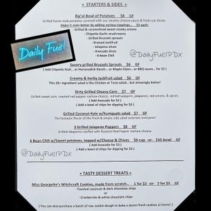 Summer Menu #Portland #PNW #PortlandOregon #WholeFoodVegan at Daily Fuel in Portland