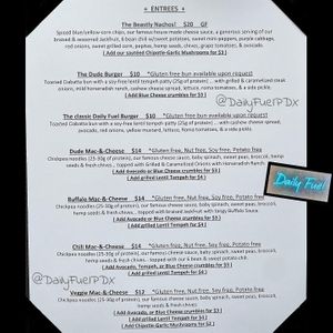 Summer Menu #Portland #PNW #PortlandOregon #WholeFoodVegan at Daily Fuel in Portland