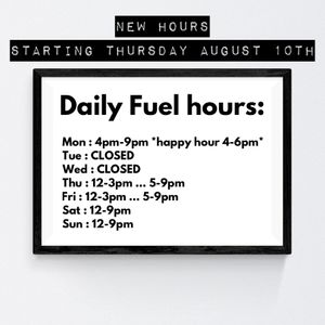 NEW HOURS! @DailyFuelPDX at Daily Fuel in Portland