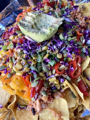 Beastly Nachos - too much going onn  at Daily Fuel in Portland