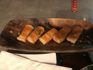 Vegan power, delicious! at Sukhothai in Miami