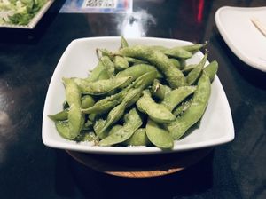 Edemame at Yokohama Japanese in Greenwood