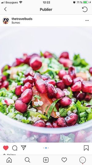 Quinoa tabboulé  at Sumac in Paris