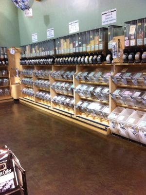 One section of bulk at North Coast Co-op in Eureka