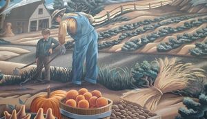 Co-op Mural  at North Coast Co-op in Eureka