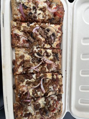   at Plant Based Pizzeria in Atlanta