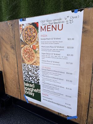   at Plant Based Pizzeria in Atlanta