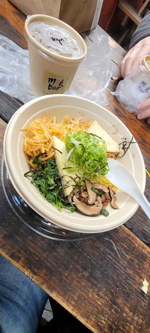 Vegan Ramen at mŏkbar in New York City