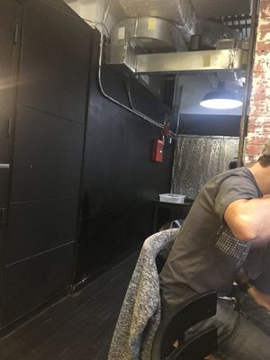 Private seating at mŏkbar in New York City