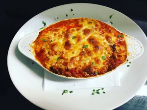 Vegan Lasagna
Traditional Italian Vegan Lasagna at O' Sole Mio in Eastbourne