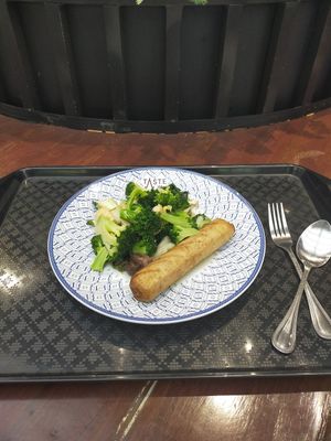 Random selection from the buffet. at Yo Vegetarian - Central Floresta in Phuket