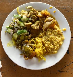 Vegan and delicious! Thank you!   at Dhana's Curry Pot in Mirissa