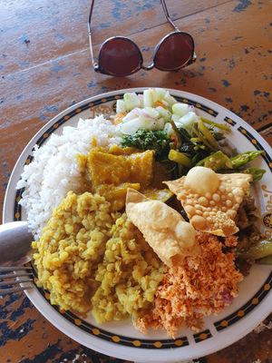  at Dhana's Curry Pot in Mirissa