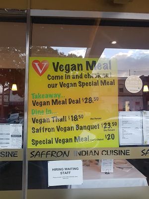 Saffron at Saffron Indian Cuisine in Geelong