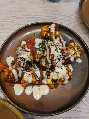 Cauli bites at Wild Food Cafe in North London