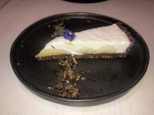 Banoffee Pie heaven! 💙 at Wild Food Cafe in North London