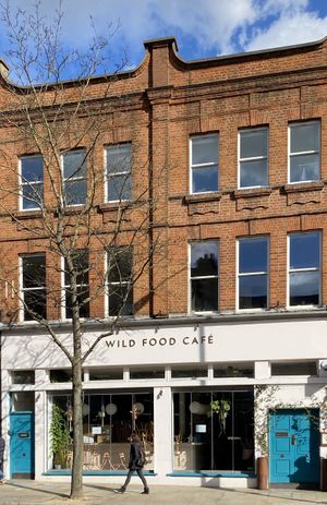 Exterior at Wild Food Cafe in North London