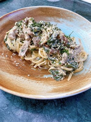 Carbonara  at Wild Food Cafe in North London