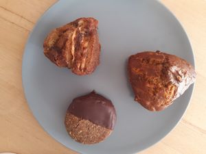 Delicious desserts at Racines in Lausanne