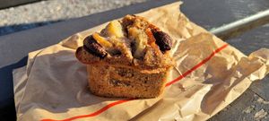 Muffin Banana Choco at Racines in Lausanne