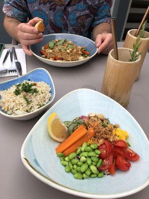 Our meals  at Tuká Tulá in Sao Miguel