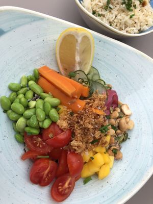 Veggie bowl   at Tuká Tulá in Sao Miguel