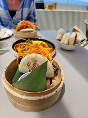 Mushroom Bao at Tuká Tulá in Sao Miguel